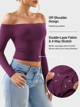 Blusa Y2K con hombros descubiertos Luzlie de Yeoreo