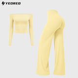 Blusa Y2K con hombros descubiertos Luzlie de Yeoreo