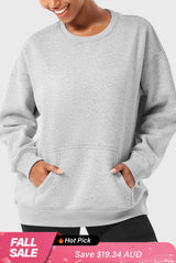 Yeoreo Jocely Oversized Fleece Sweatshirts