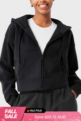 Yeoreo Katrine Zip Up Fleece Hoodies