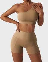 Yeoreo One Shoulder Sports Set