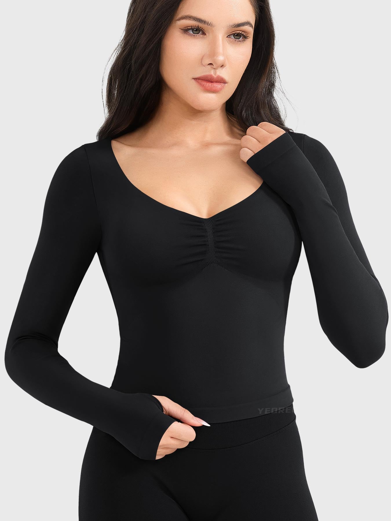 Yeoreo Agniee Seamless Long Sleeve