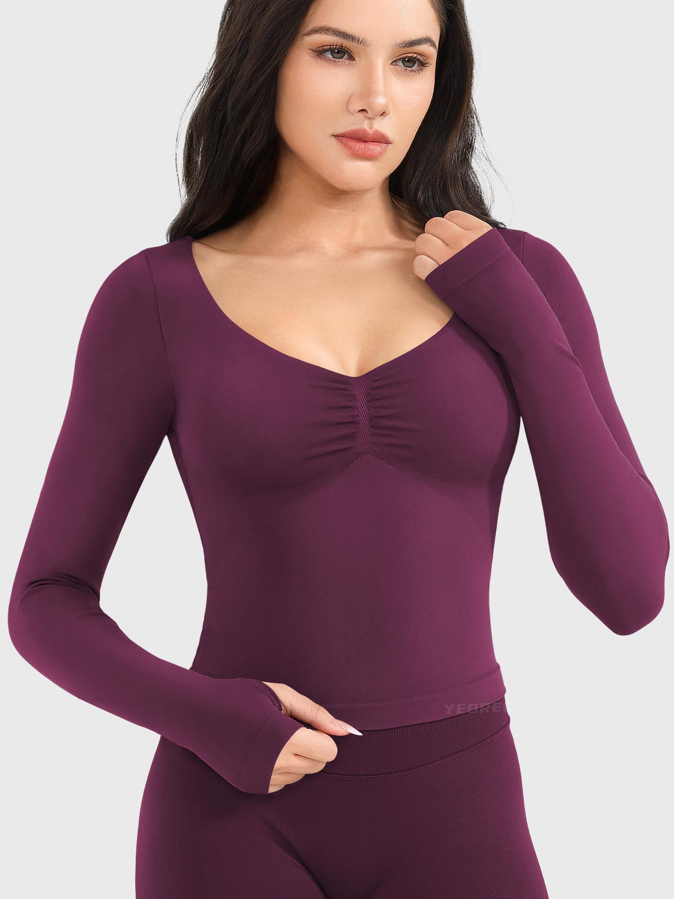 Yeoreo Agniee Seamless Long Sleeve