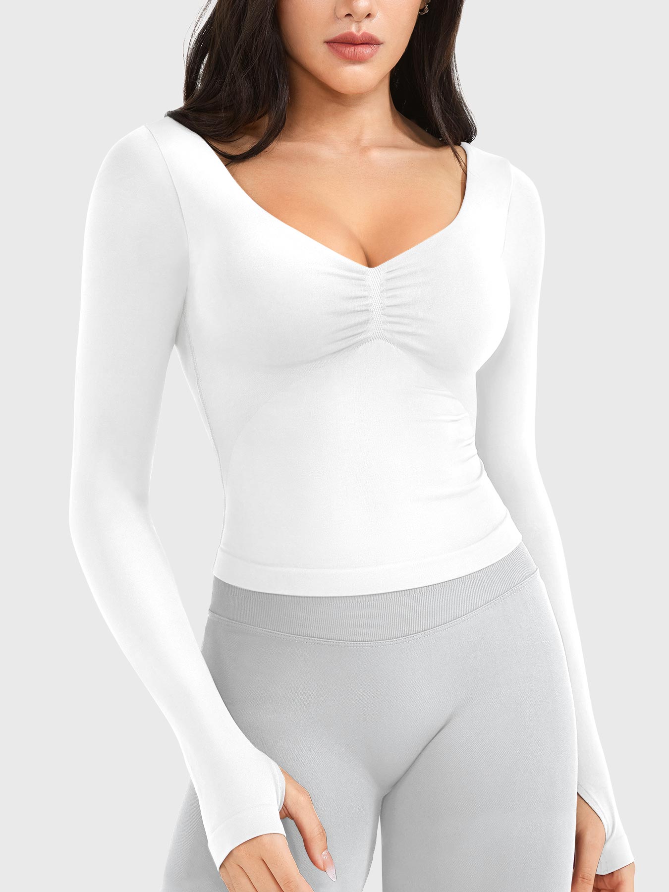 Yeoreo Agniee Seamless Long Sleeve