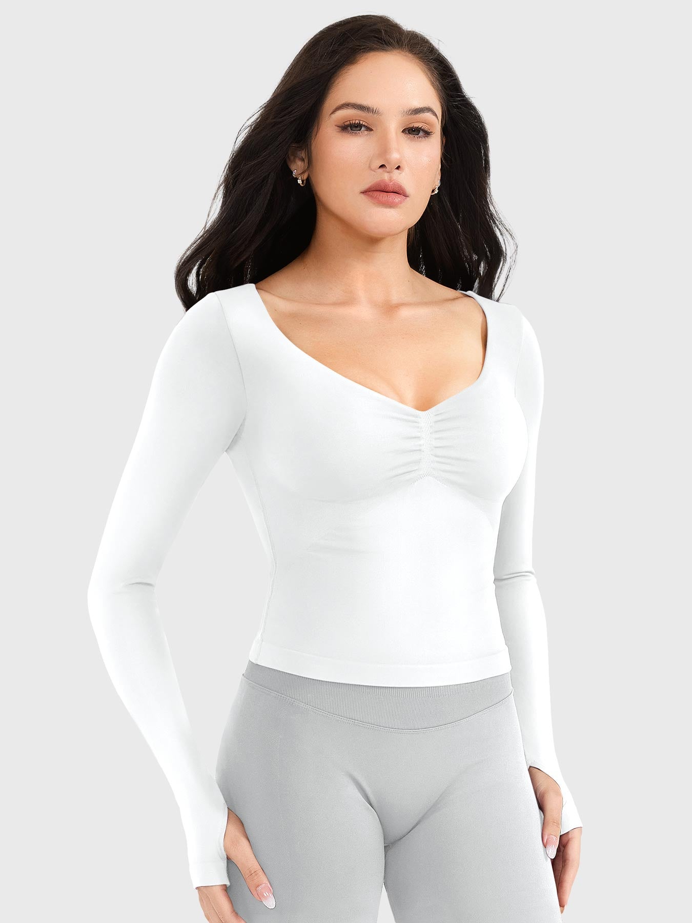 Yeoreo Agniee Seamless Long Sleeve