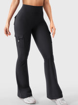 Yeoreo Hedda Cargo Flared Leggings