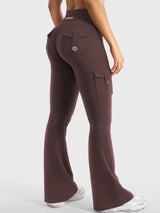 Yeoreo Hedda Cargo Flared Leggings